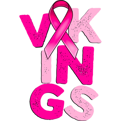 Pink Breast Cancer Awareness Vikings Shirt