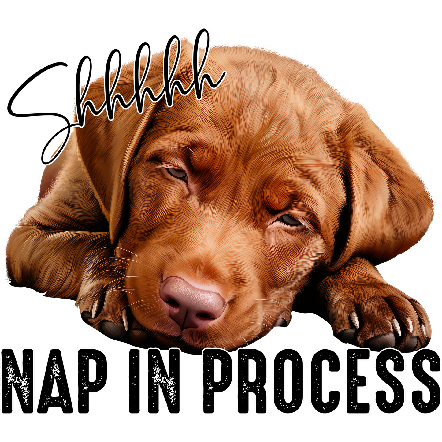Nap in Process Shhhhh Dog Print Product