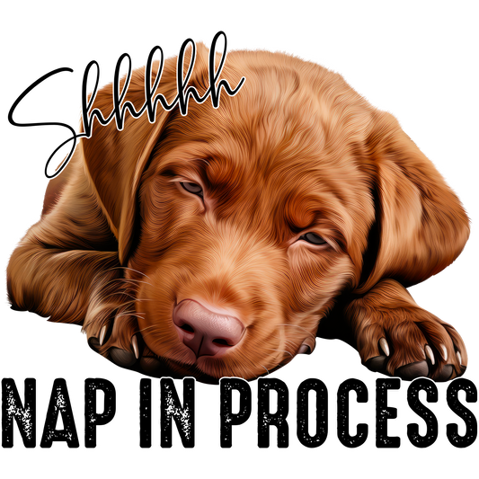 Nap in Process Shhhhh Dog Print Product