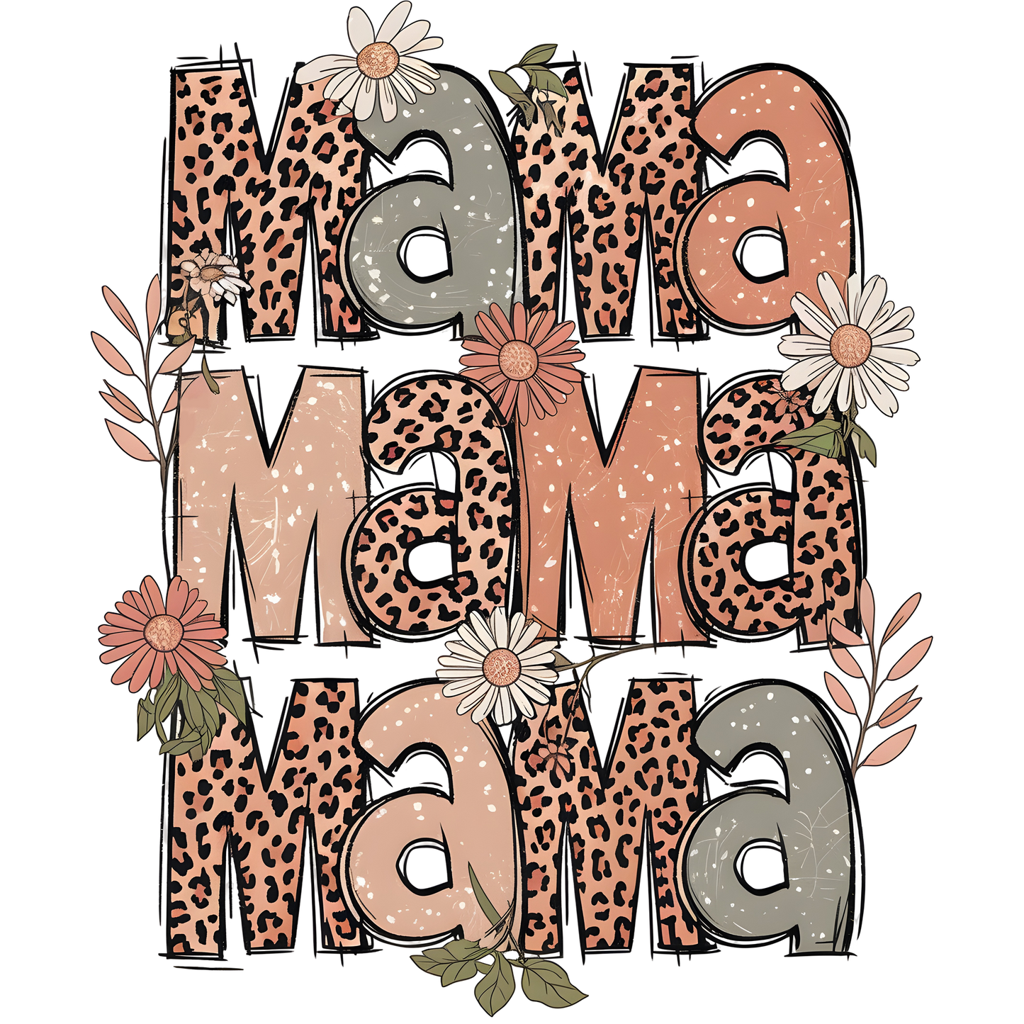 Stylish Mama Graphic Design Floral Patterns Product