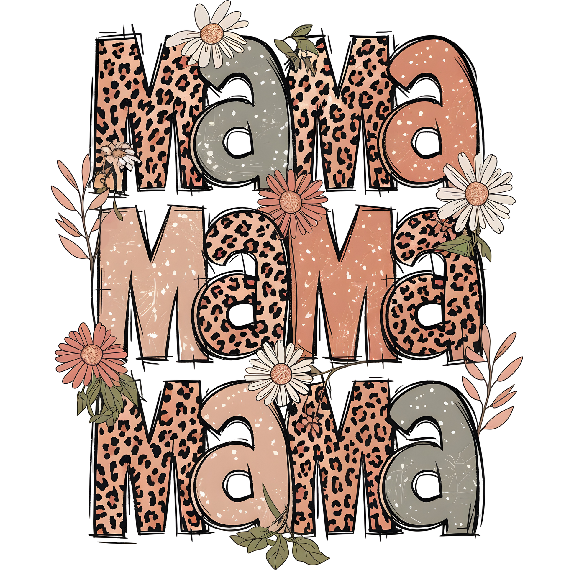 Stylish Mama Graphic Design Floral Patterns Product