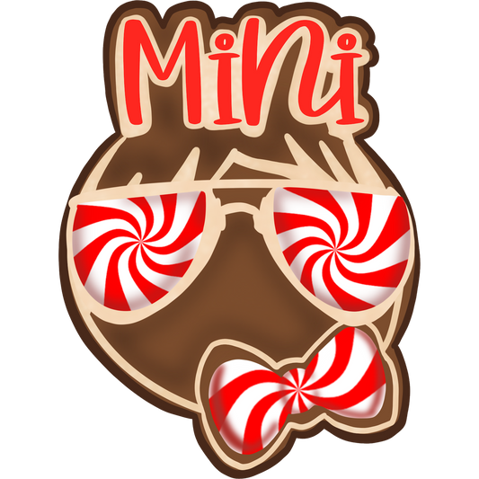 Mini Sunglasses Peppermint Bow Tie Décor