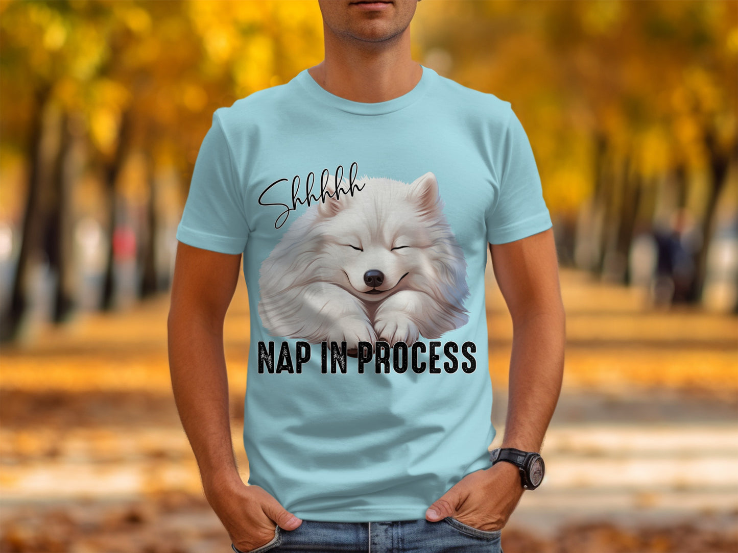 Shhhhh Nap In Process Cute Animal T-shirt