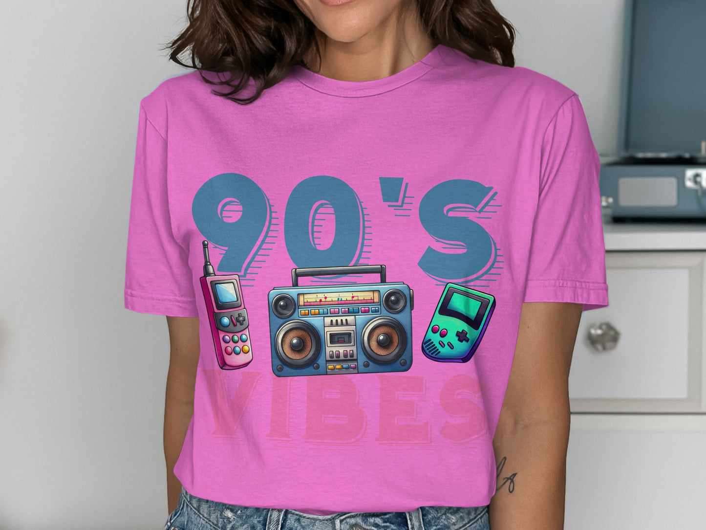 Retro 90's Vibes Graphic Tee