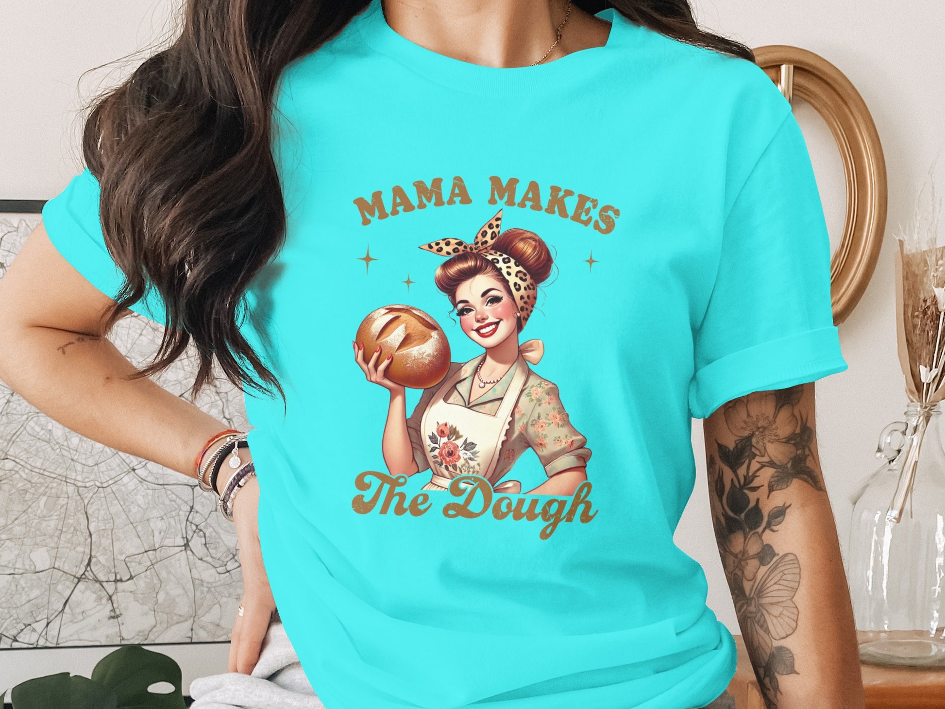 Mama Makes The Dough Graphic T-Shirt