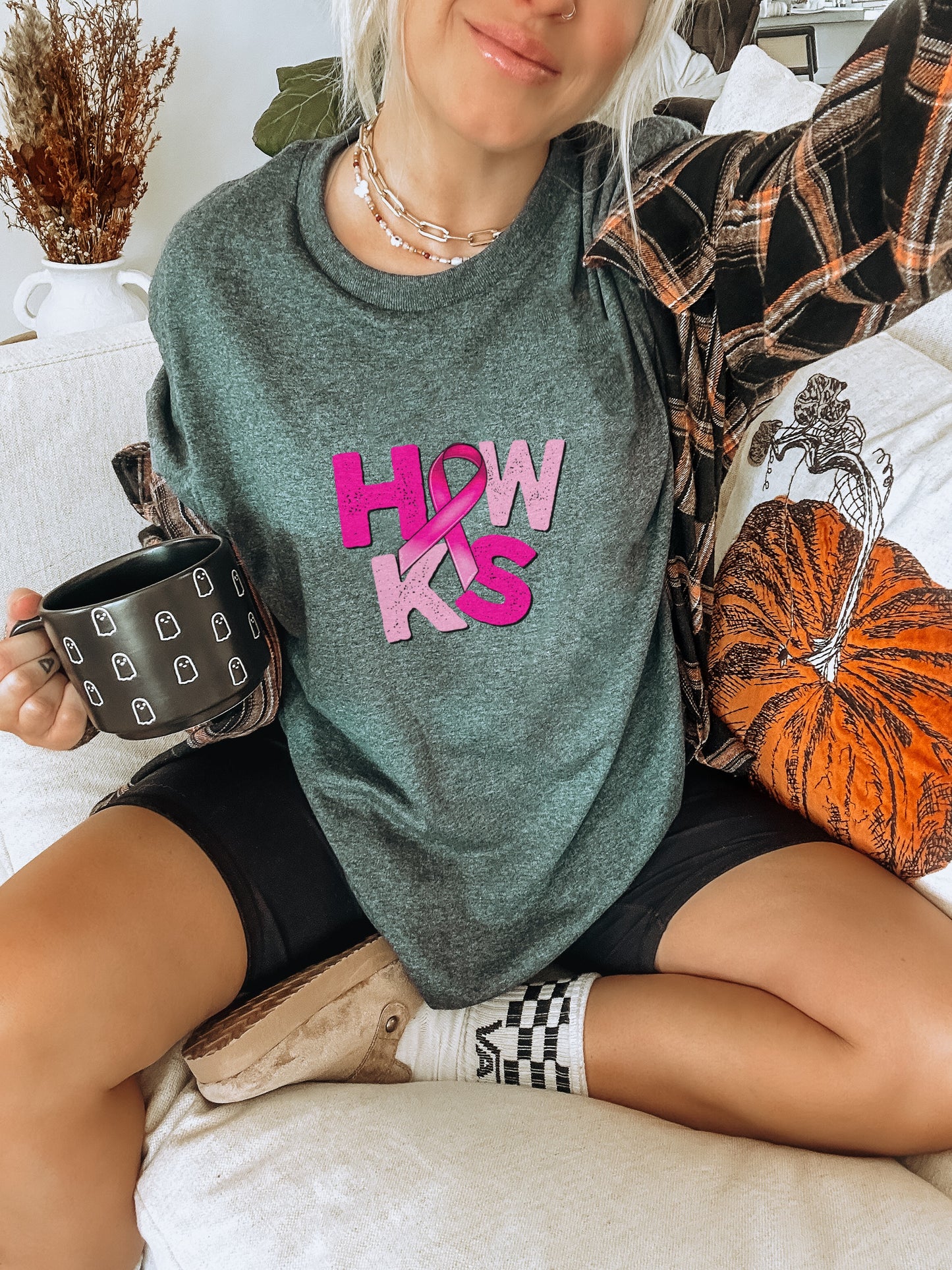 Breast Cancer Awareness HOWKS Graphic Shirt