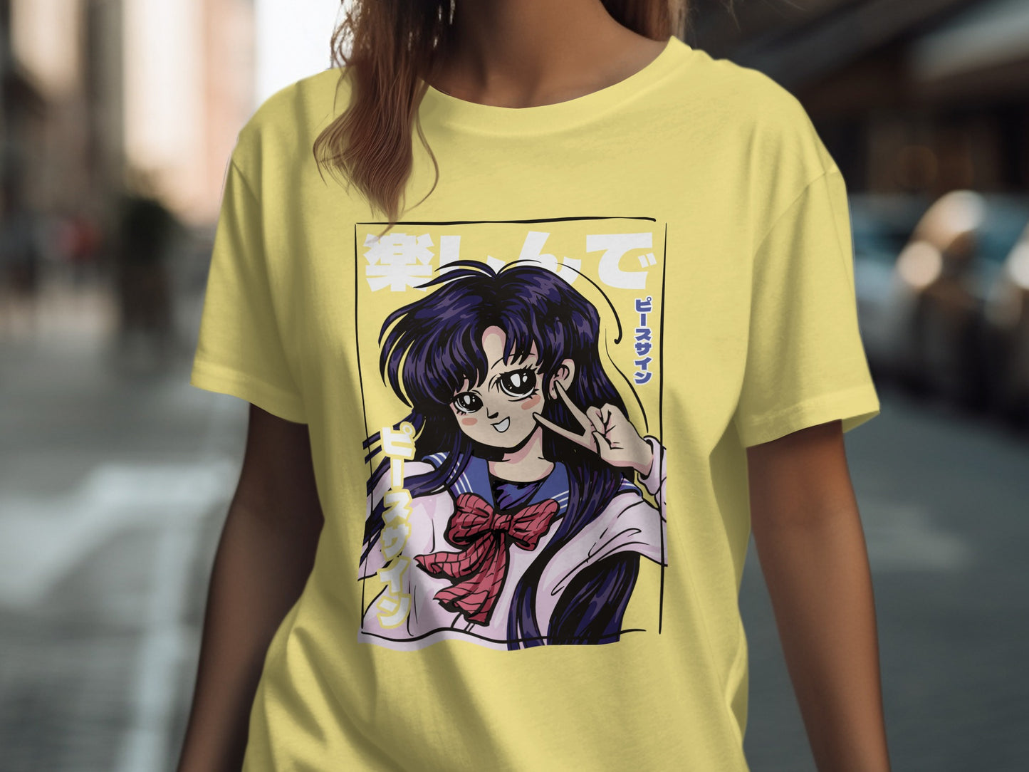 Anime Character Graphic Tee by City Streets Apparel