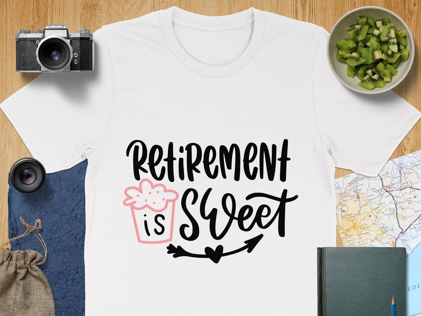 Retirement is Sweet Graphic T-shirt