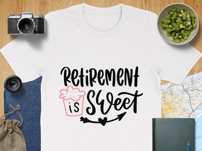 Retirement is Sweet Graphic T-shirt