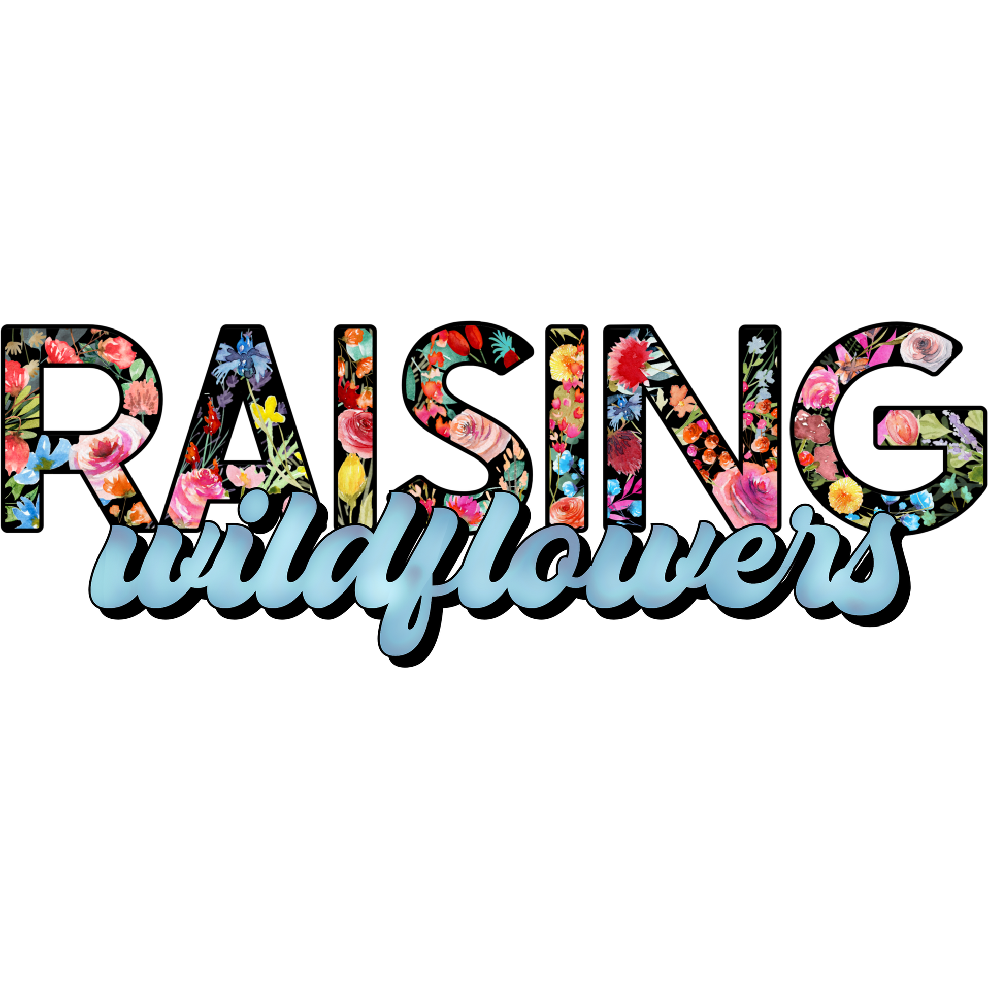 Raising Wildflowers Modern Art Decor Product
