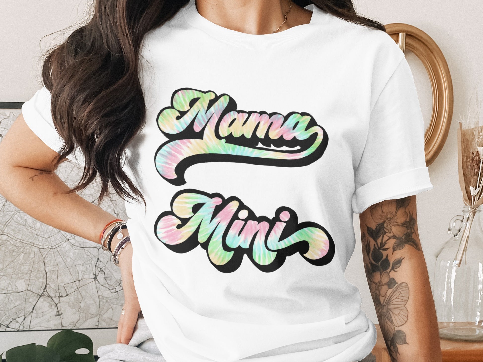 Mama Mini Matching Family Outfits T-Shirt