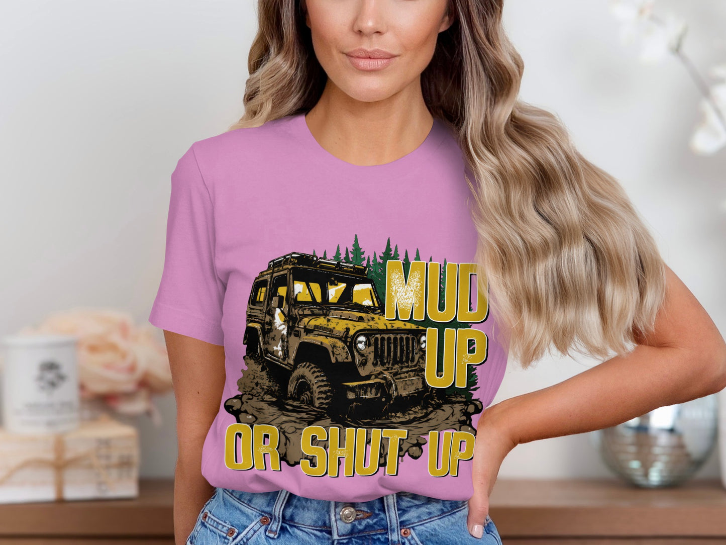 Mud Up or Shut Up Graphic Tee Product