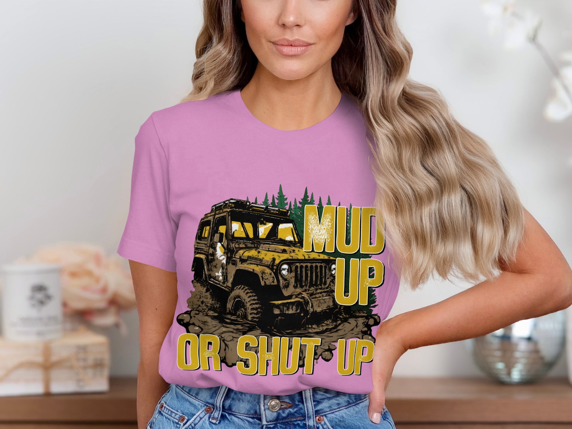 Mud Up or Shut Up Graphic Tee Product