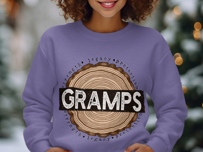 Gramps Strength Legacy Protection Graphic Sweatshirt