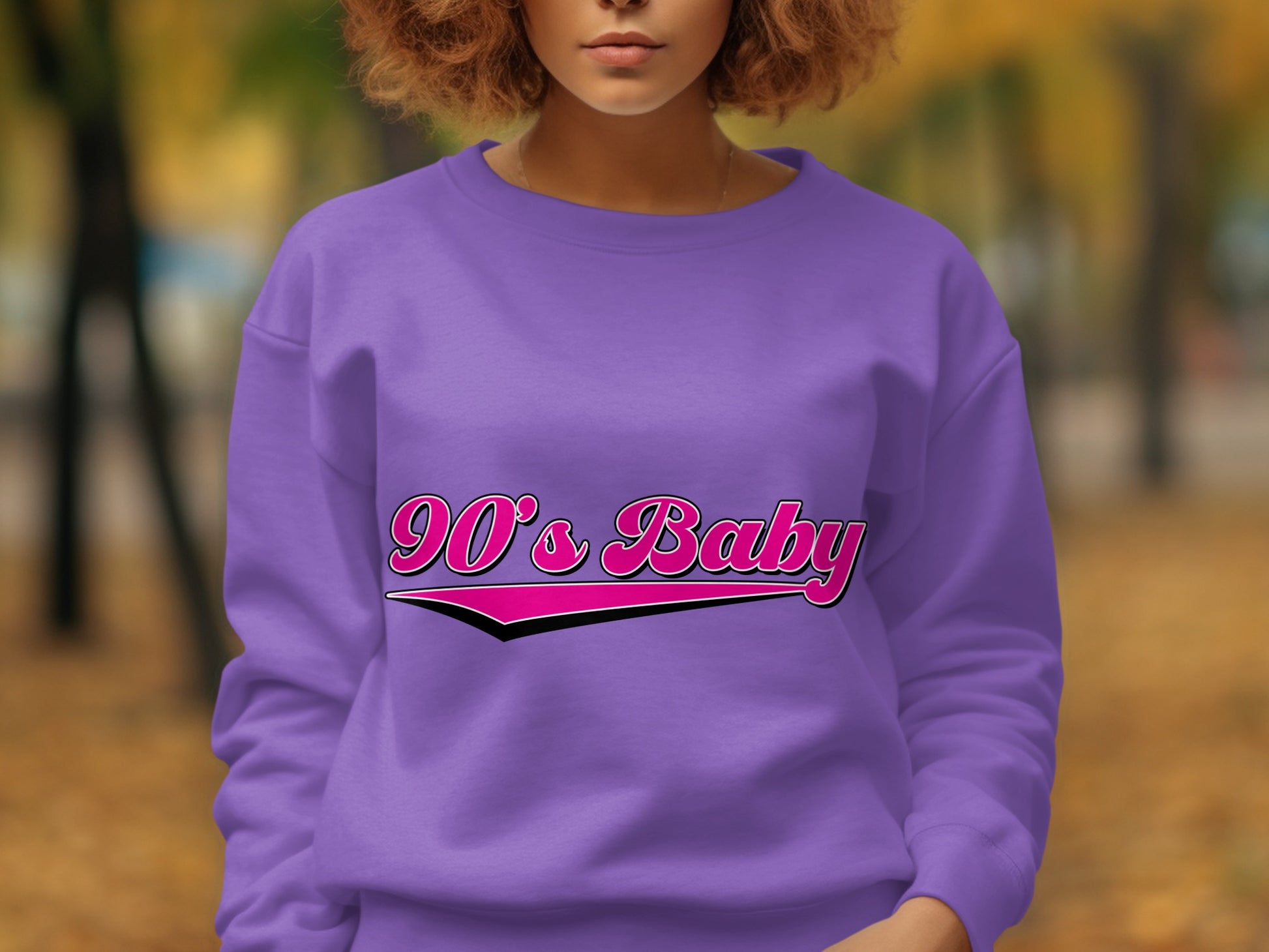 90's Baby Retro Style Sweatshirt Comfortable Outfit