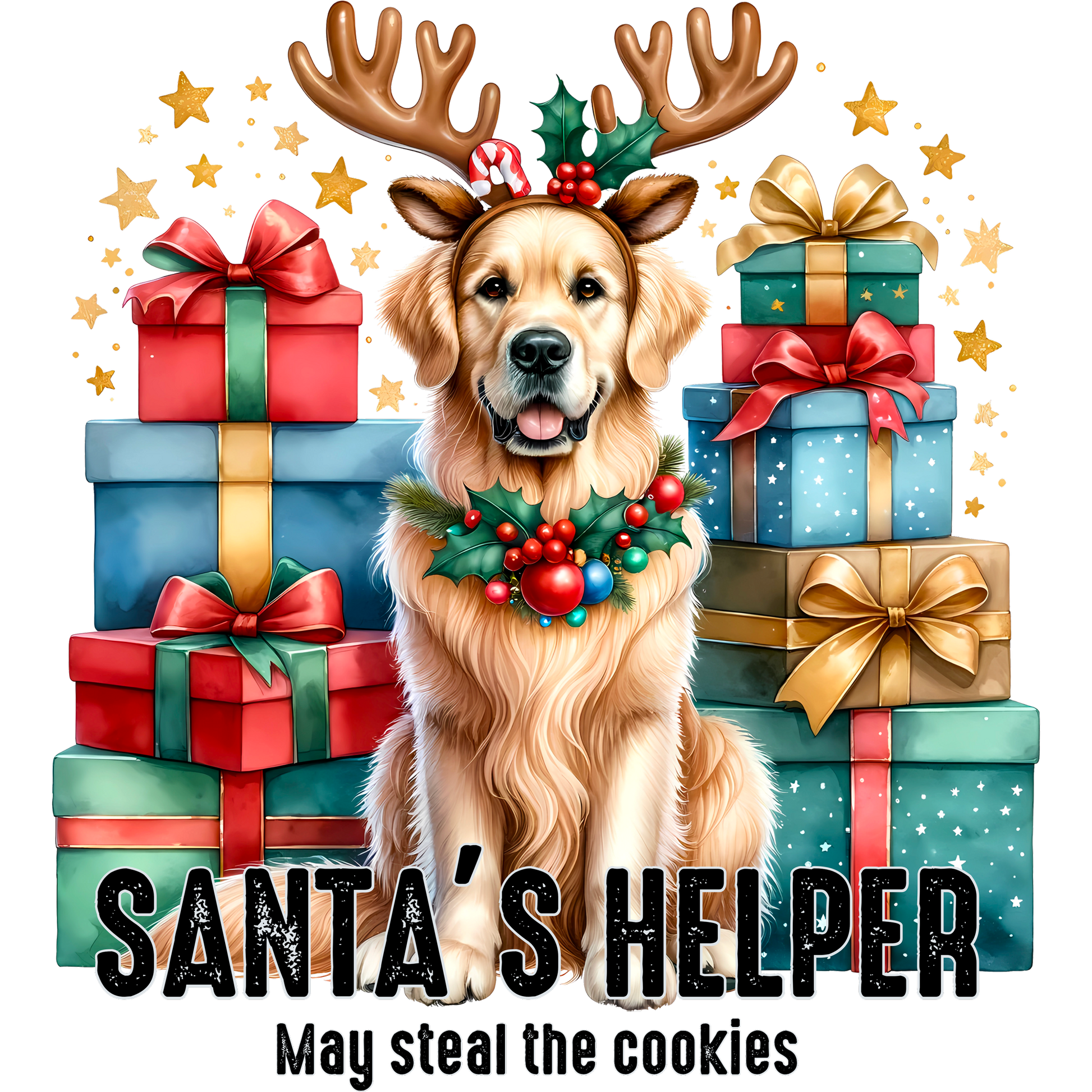 Santa's Helper May Steal The Cookies gift image