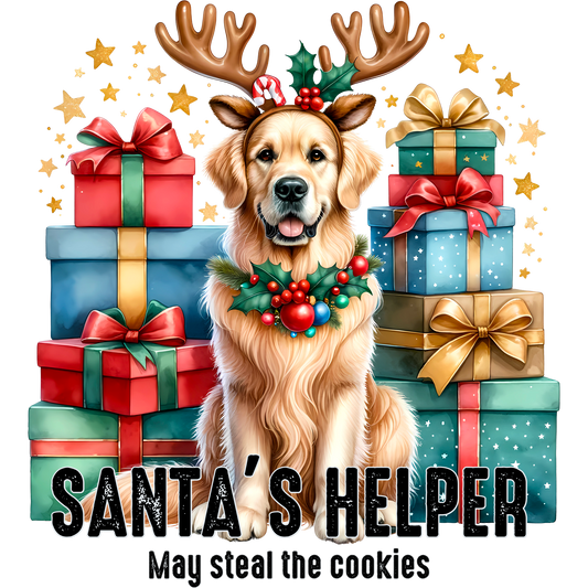 Santa's Helper May Steal The Cookies gift image