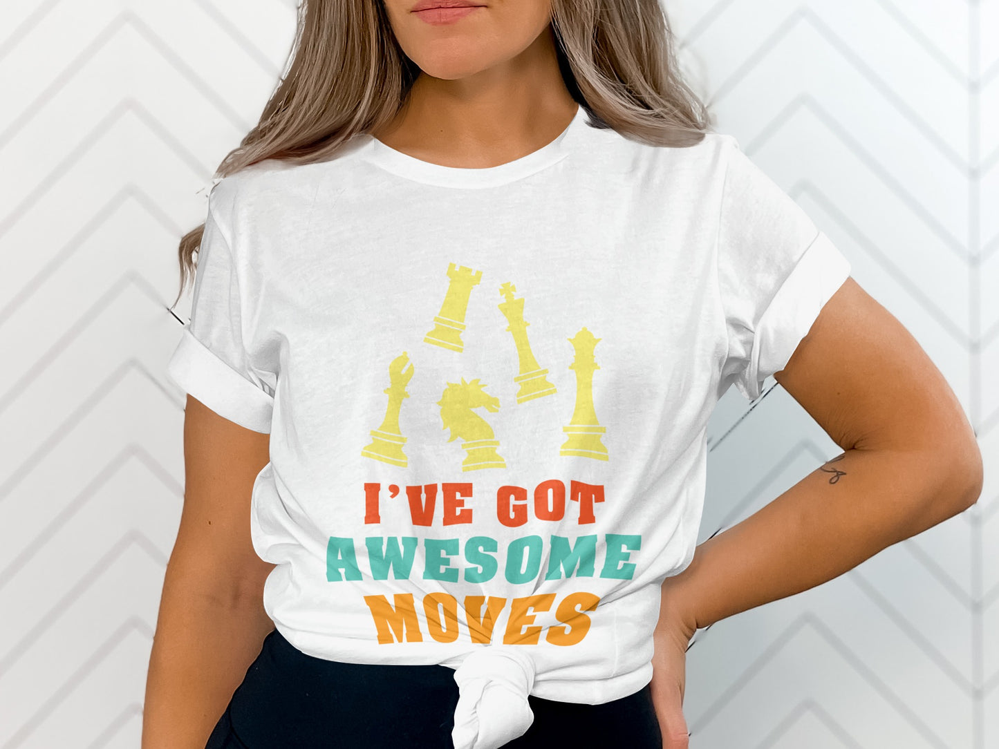 I've Got Awesome Moves Chess Themed Apparel