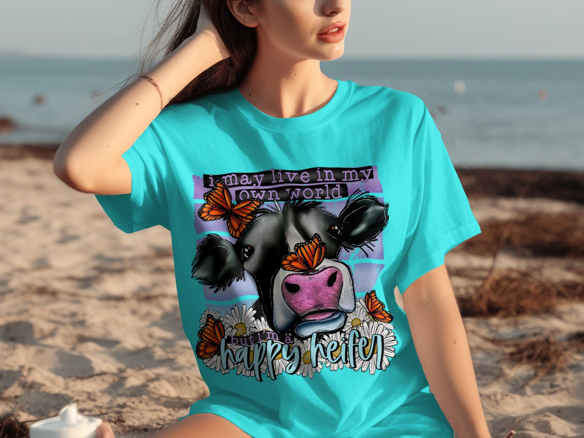 I May Live In My Own World But I'm A Happy Heifer