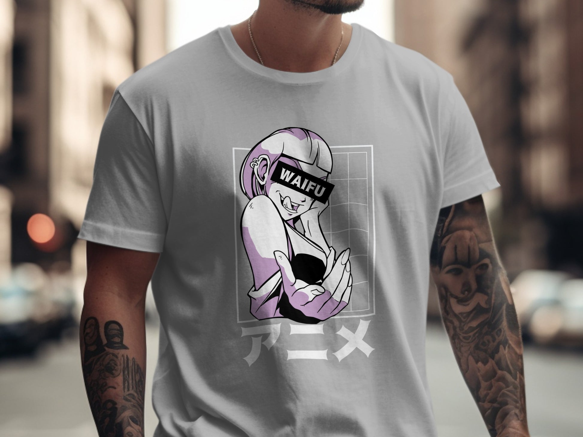 Waifu Anime Themed Graphic Unisex T-shirt Product