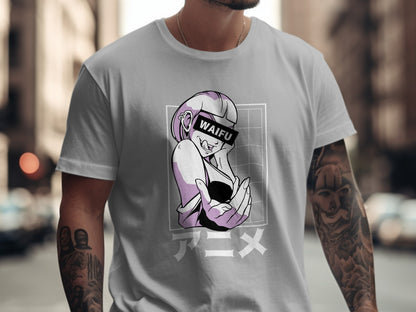 Waifu Anime Themed Graphic Unisex T-shirt Product