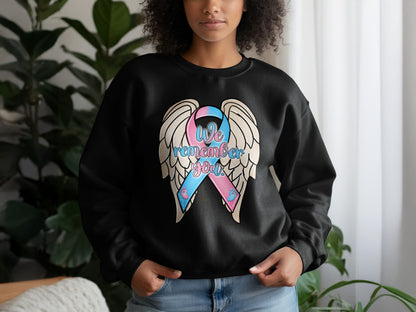 We Remember You Angel Wings Awareness Sweatshirt