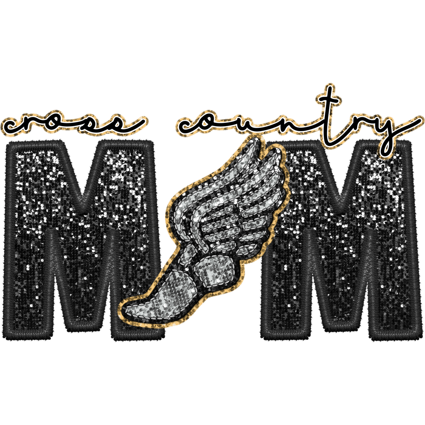 Cross Country MM Embroidered Patch Decor Fashion