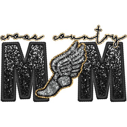 Cross Country MM Embroidered Patch Decor Fashion