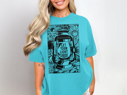 Let Your Light Shine Lantern Graphic Tee
