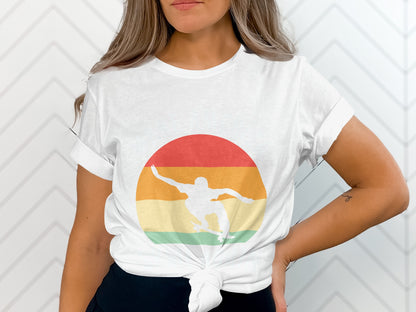 Retro Skater Graphic Women's Casual Tee product