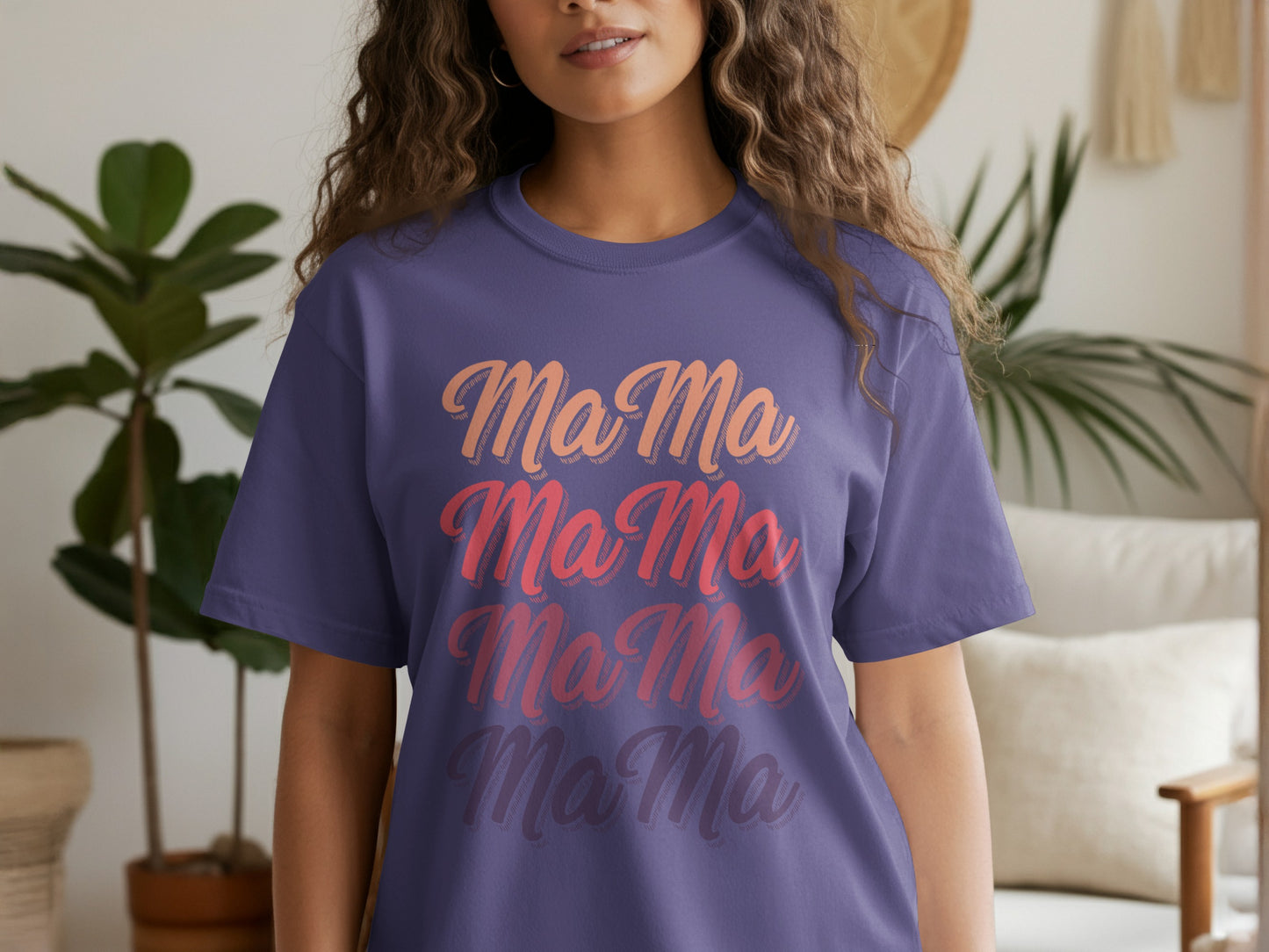 MaMa Graphic Tee for Moms Fun Mother's Day Gift