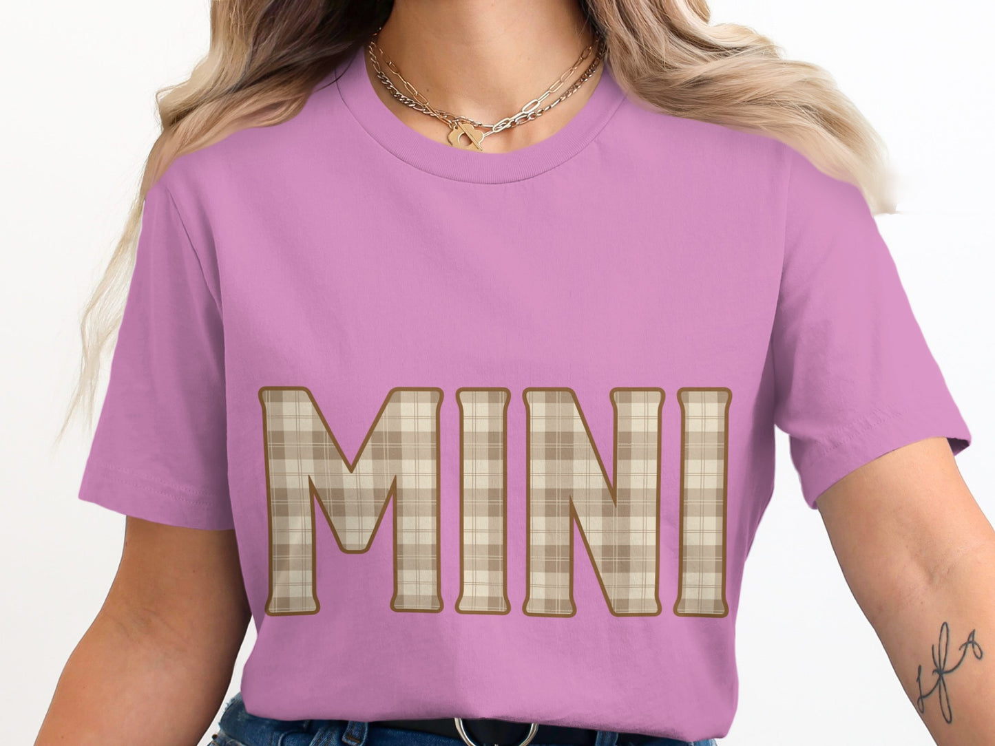 Stylish Purple Mini Graphic T-Shirt for Casual Outfits