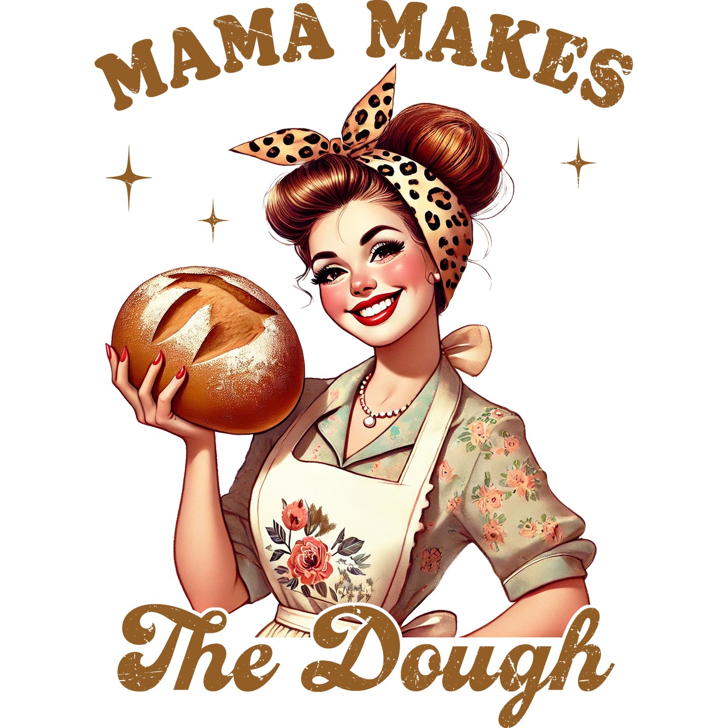 Mama Makes The Dough Vintage Kitchen Decor Product