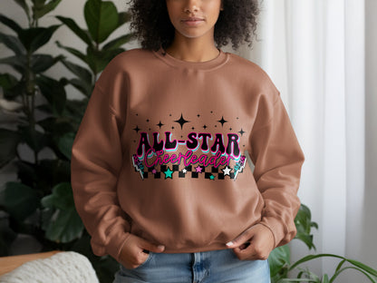 All-Star Cheerleader Print Sweatshirt Product