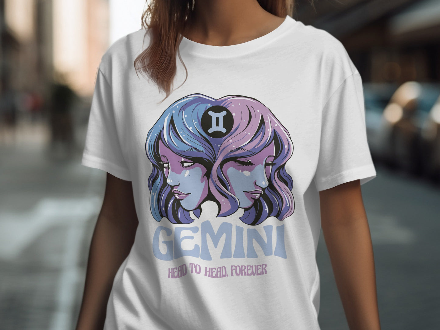 Gemini Head to Head Forever Graphic T-shirt