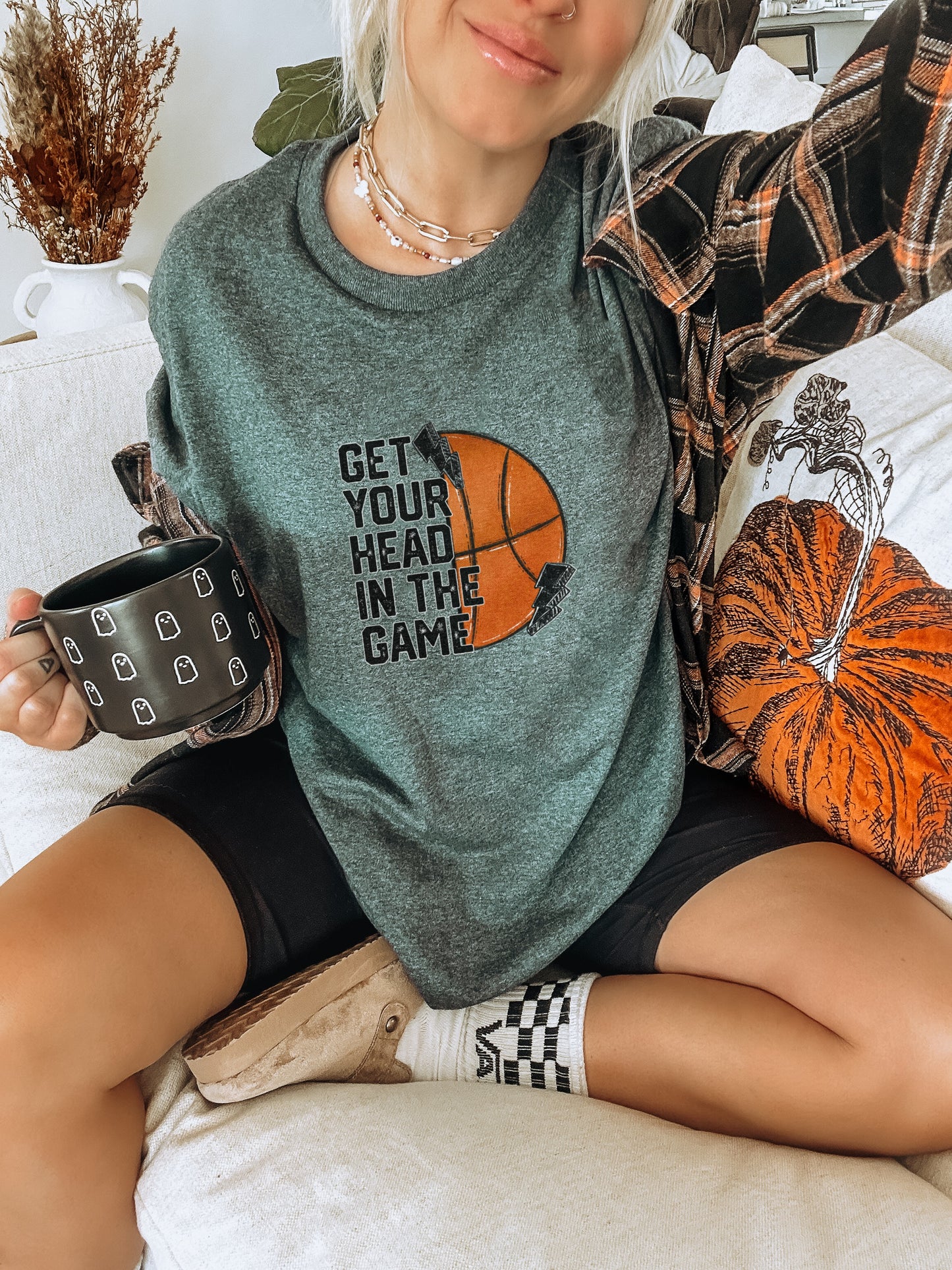 Get Your Head In The Game Basketball Shirt