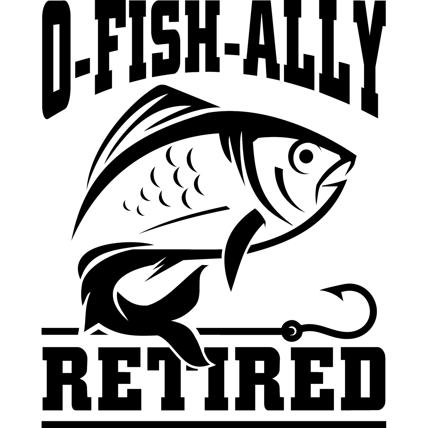 O-Fish-Ally Retired Fish Hook Design Product