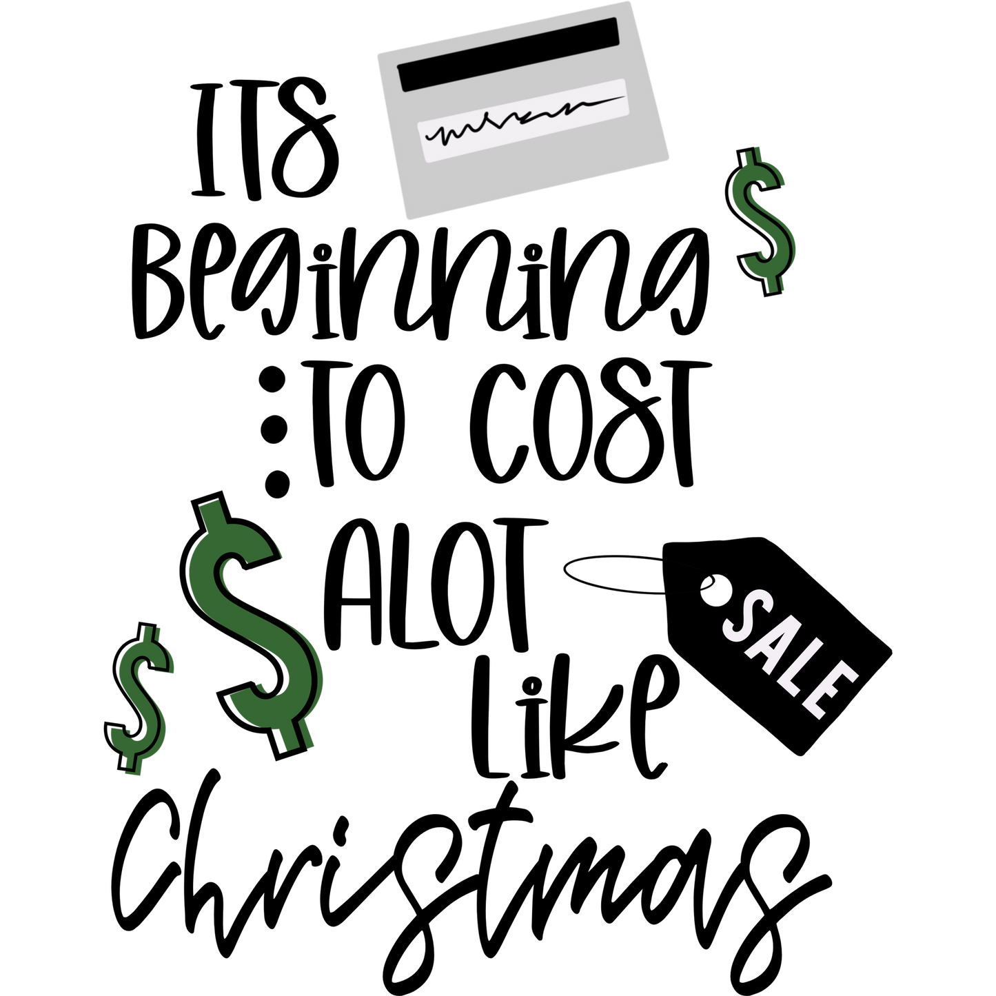 It's Beginning to Cost A Lot Like Christmas product