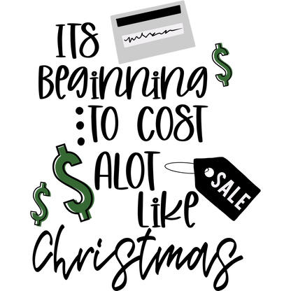 It's Beginning to Cost A Lot Like Christmas product