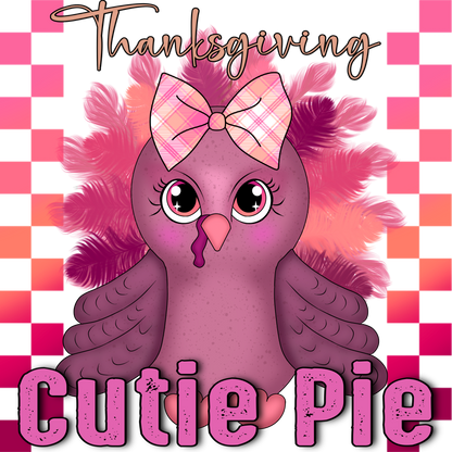 Thanksgiving Cutie Pie Graphic Shirt Thanksgiving