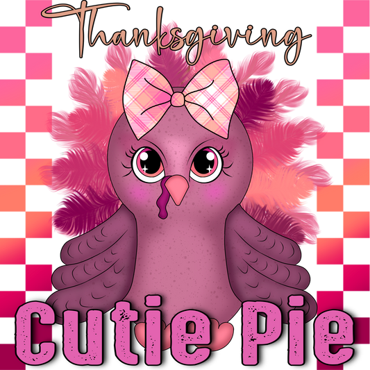 Thanksgiving Cutie Pie Graphic Shirt Thanksgiving
