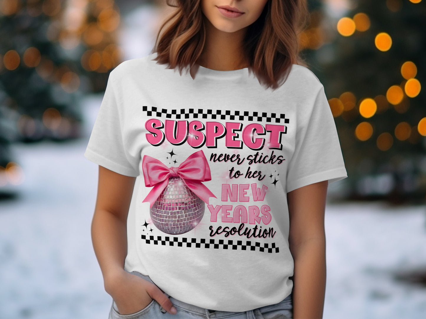 Suspect New Years Resolution T-Shirt
