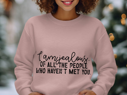I am Jealous of All The People Who Haven't Met You Sweater
