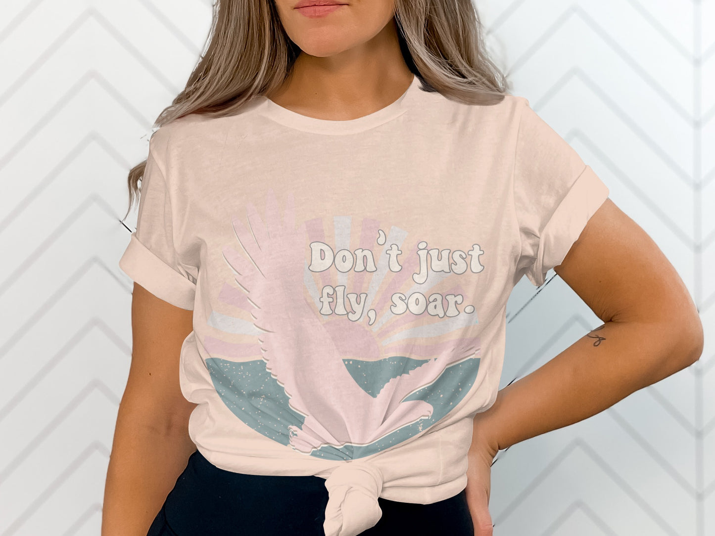 Don't Just Fly Soar Motivational T-Shirt
