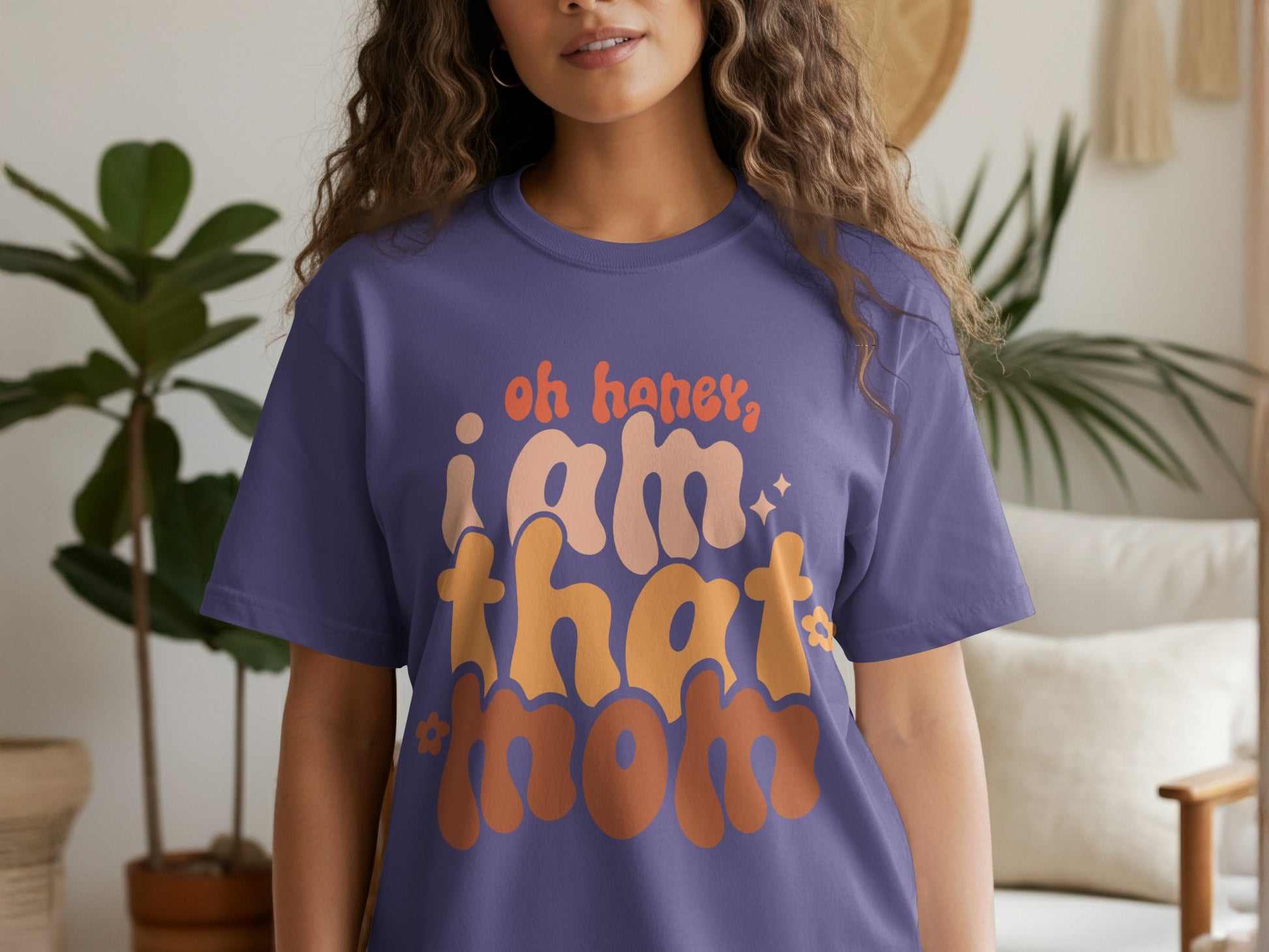 Oh Honey I Am That Mom Graphic Tee shirt