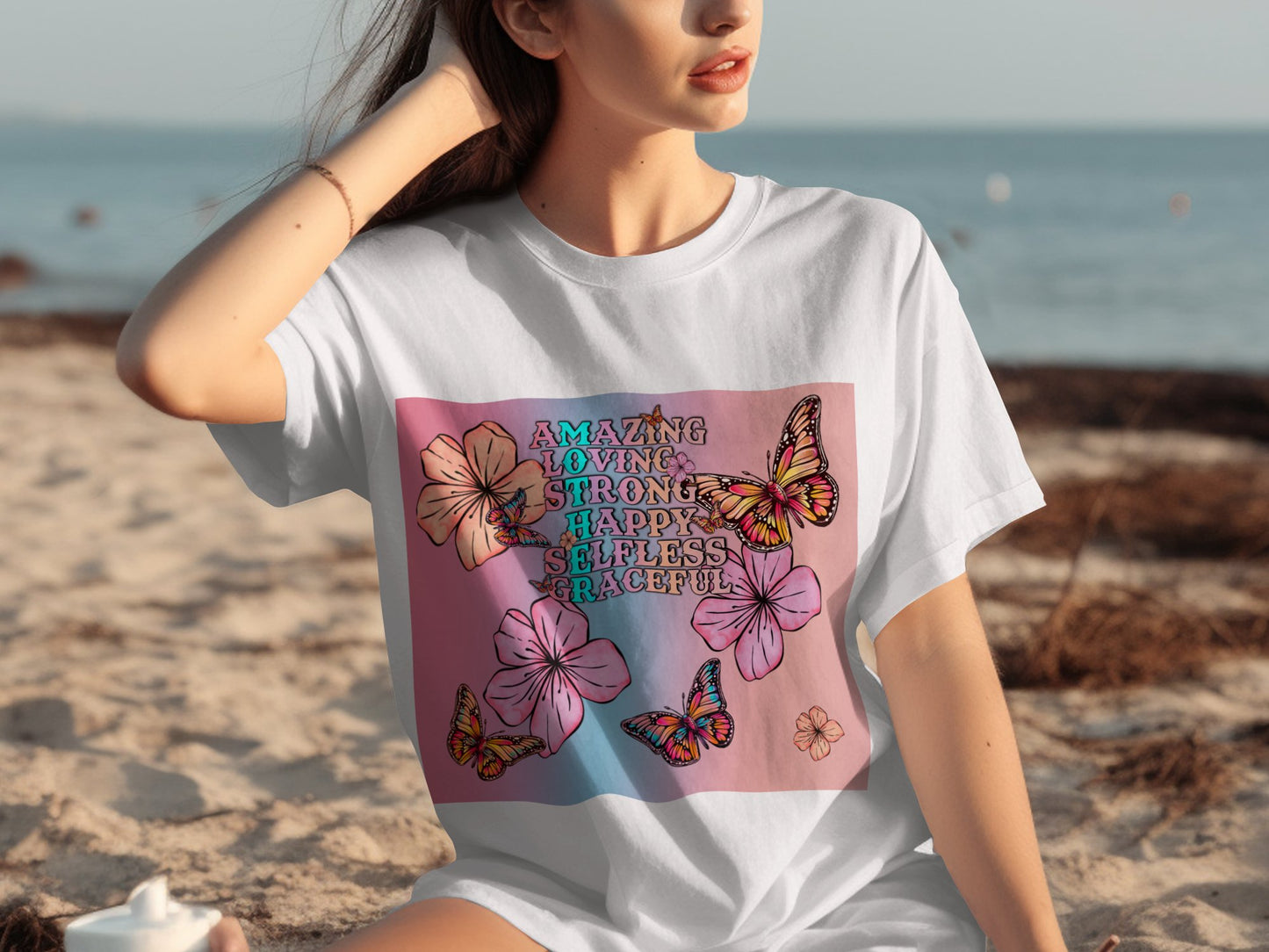 Amazing Loving Strong Happy Selfless Graceful Shirt