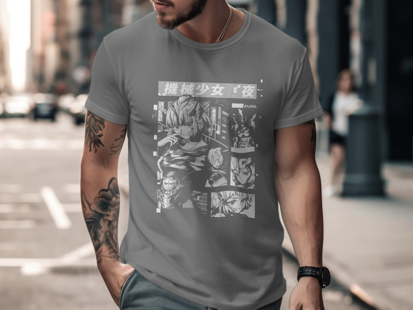 Dragon Transformation Graphic Tee for Anime Fans