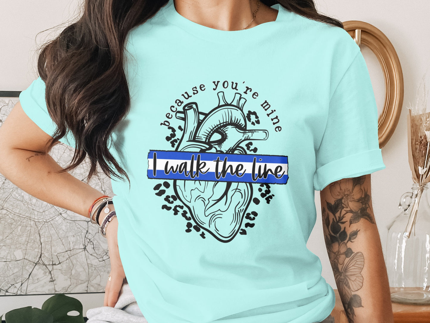 Because You're Mine I Walk The Line Shirt