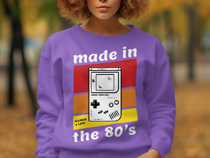 Made in the 80's Camera 4 Life Retro Sweatshirt Product