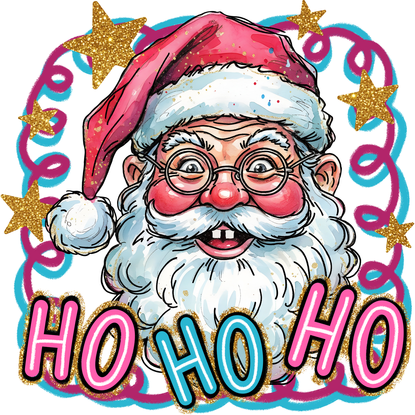 Ho Ho Ho Santa Claus Christmas Celebration Item